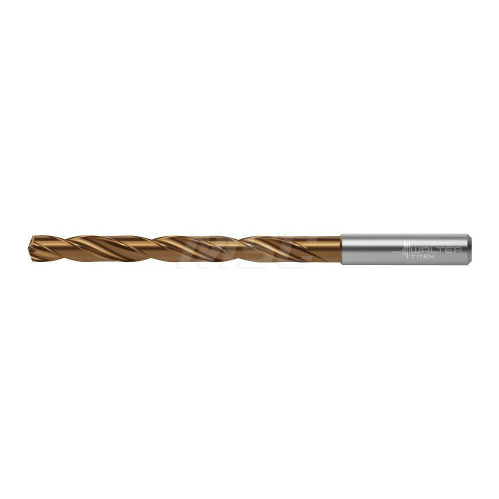 Walter-Titex 7377845 Taper Length Drill Bit Series DC160, 5.1 mm Dia, 140 &deg Point, Solid Carbide