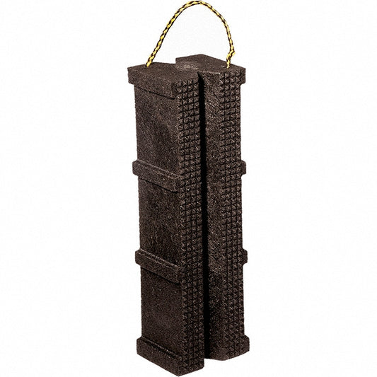 AME International 15230 Cribbing Blocks & Sets Type Cribbing Block  Material Plastic  Height (Inch) 24  Length (Inch) 7  Number of Pieces 1  Includes (1)15230