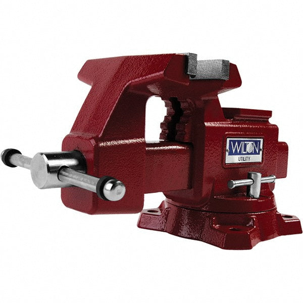 Wilton 28819 Bench & Pipe Combination Vise 5 in Jaw Opening, 3-1/4 in Throat Depth