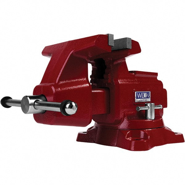 Wilton 28816 Bench & Pipe Combination Vise 8" Jaw Width, 8-1/2 in Jaw Opening, 4-1/2 in Throat Depth