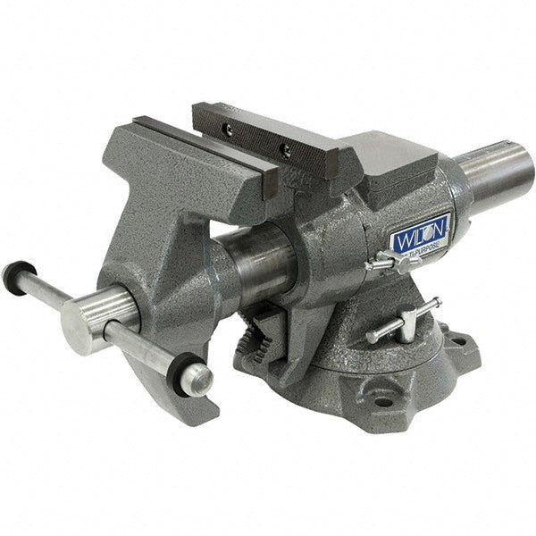 Wilton 28824 Bench & Pipe Combination Vise 5 in Jaw Opening, 2-3/4 in Throat Depth