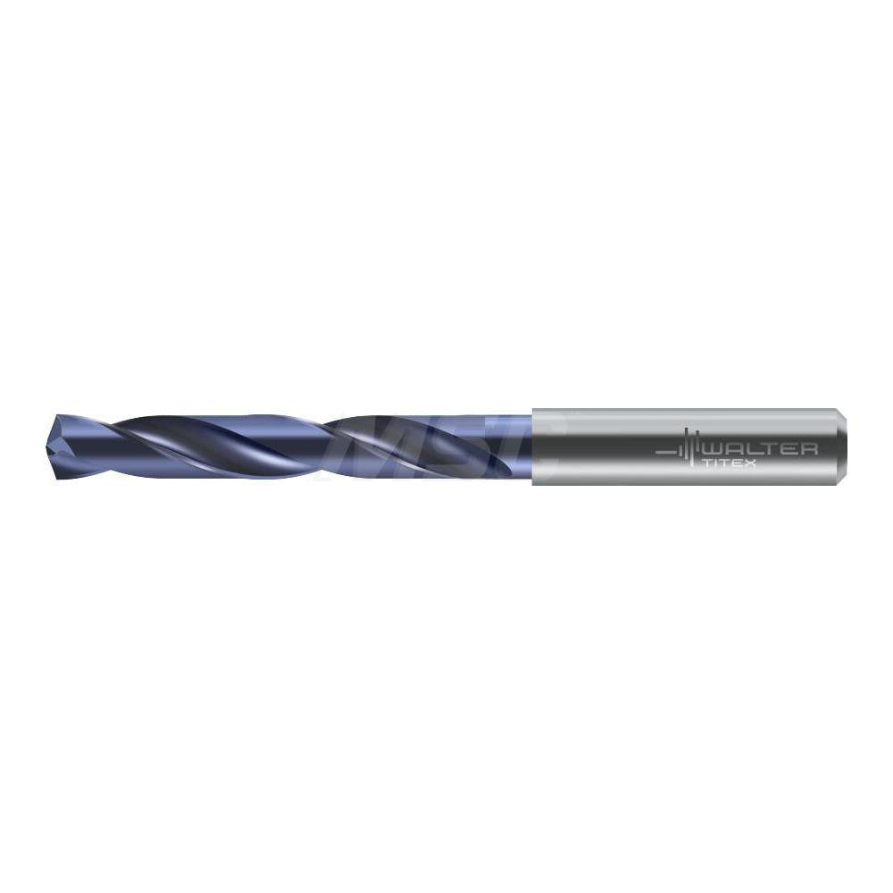 Walter-Titex 7462162 Jobber Length Drill Bit 7/16" (0.4375) Dia, 140 deg, Solid Carbide