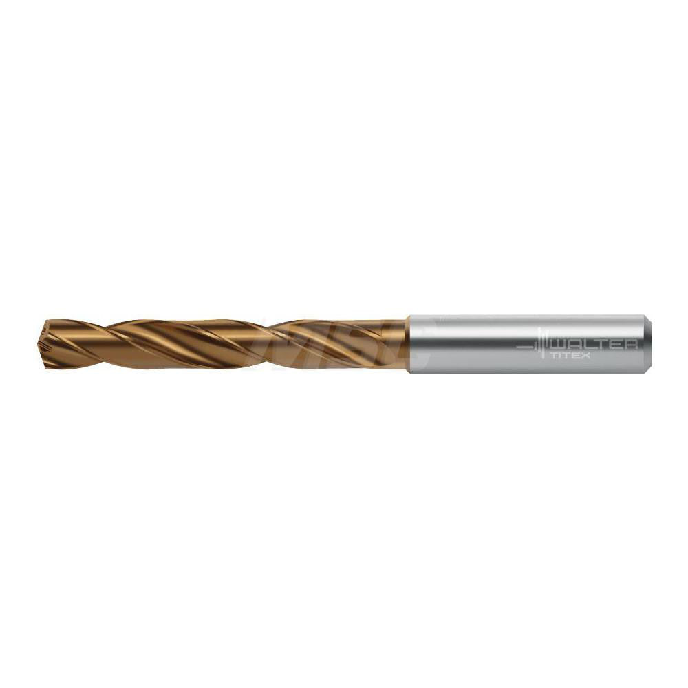 Walter-Titex 7377440 Jobber Length Drill Bit 11/64" (0.1719) Dia, 140 deg, Solid Carbide