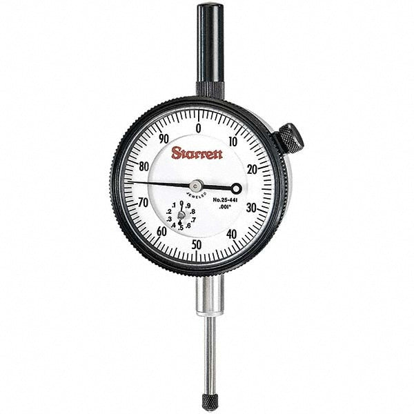 Starrett 56807 Dial Drop Indicator 1.0000" Max Measurement, 0-100 Dial Reading