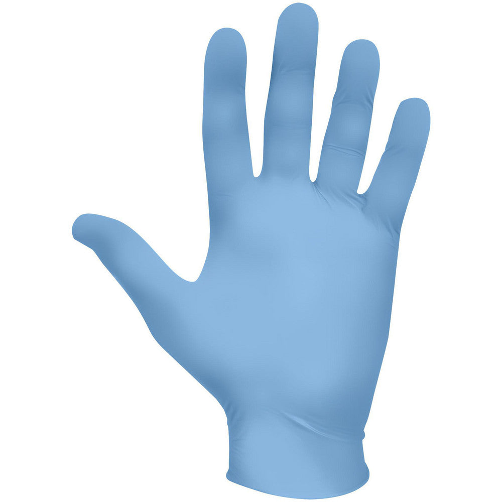 SHOWA 7502PFL Disposable Glove Size Large, 2.5 mil, Nitrile Coated, Nitrile, General Purpose Grade, Powder-Free, Biodegradable
