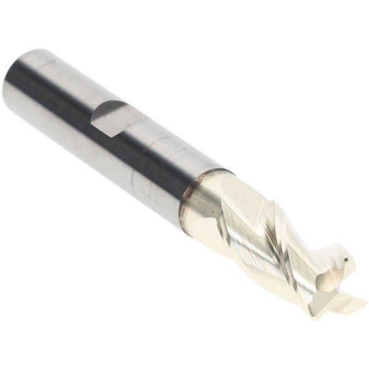 Accupro 95172619 Corner Radius End Mill 1/2" Dia, 1" LOC, 0.0300" Radius, 3 Flute, Solid Carbide