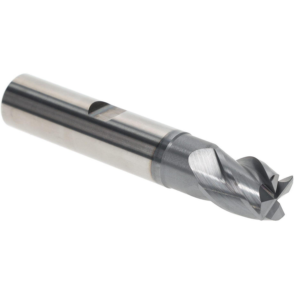 Accupro 95172635 Corner Radius End Mill 5/8" Dia, 3/4" LOC, 0.0300" Radius, 4 Flute, Solid Carbide