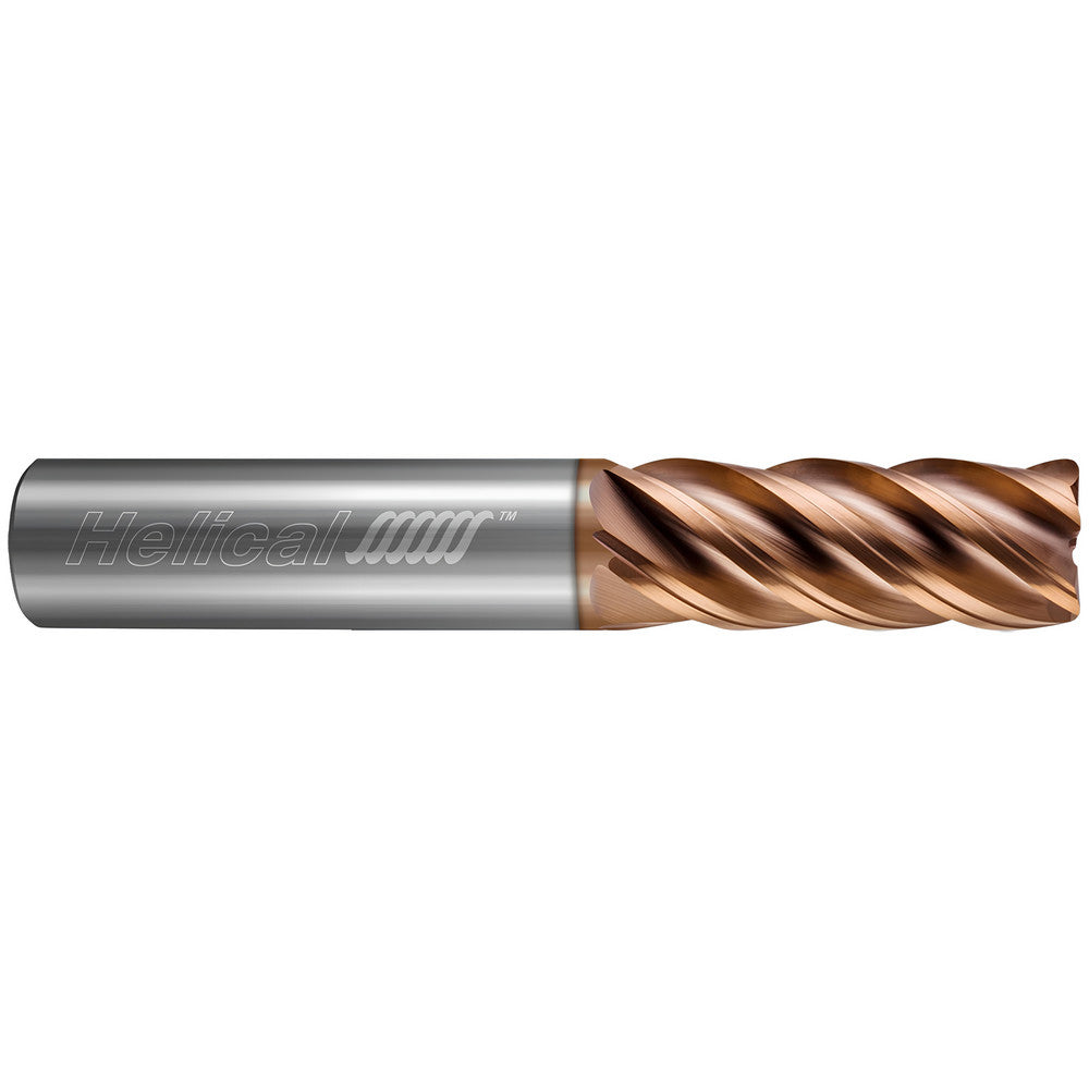 Helical Solutions 59429 Corner Radius End Mill 1/2" Dia, 1-5/8" LOC, 0.0300" Radius, 7 Flute, Solid Carbide