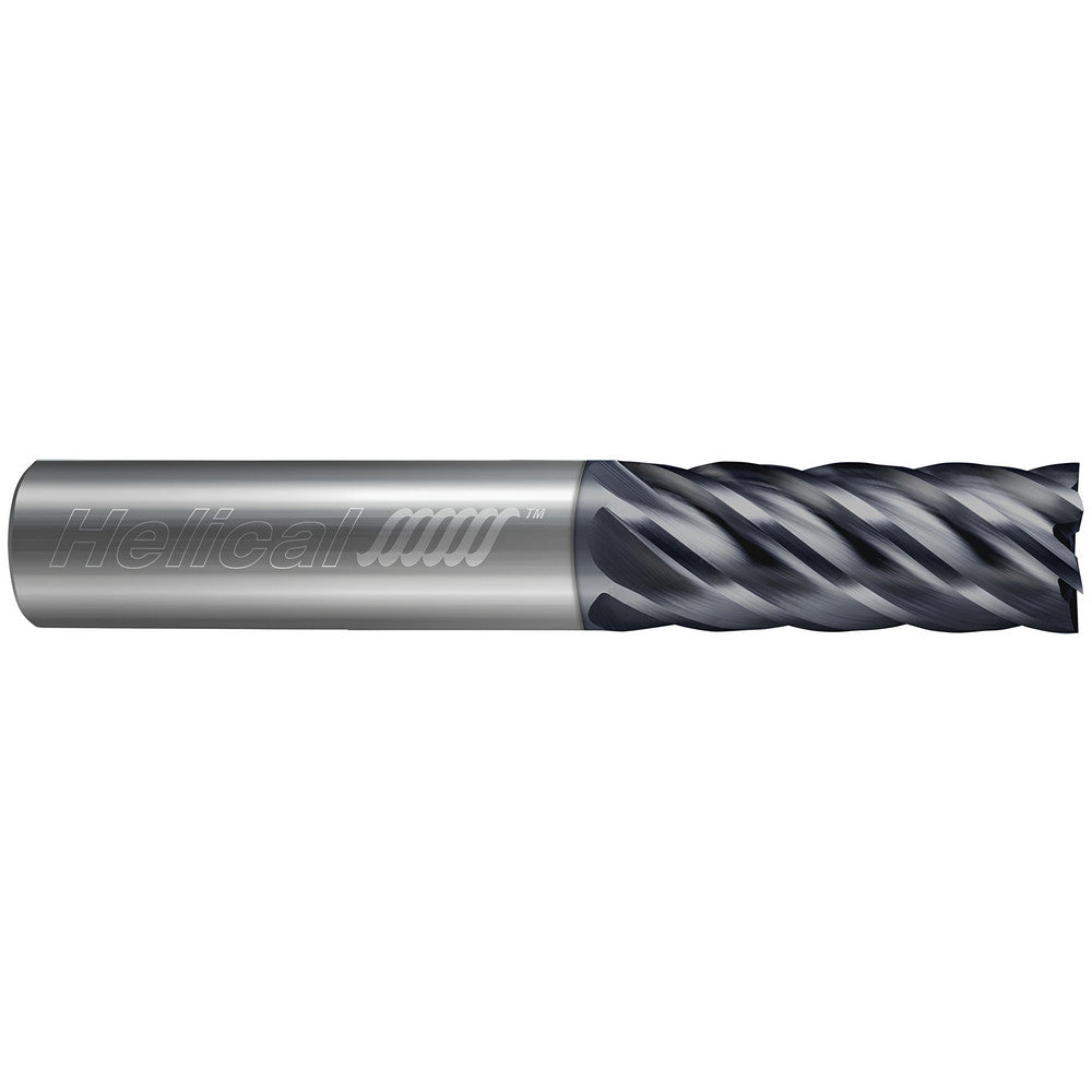Helical Solutions 83939 Corner Radius End Mill 3/4" Dia, 2-3/4" LOC, 0.0600" Radius, 6 Flute, Solid Carbide