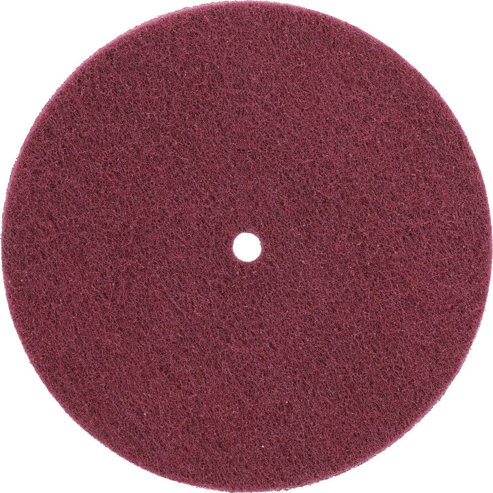 Norton 66261004506 Deburring Disc 8" Dia, 1/2" Hole, Very Fine Grade,