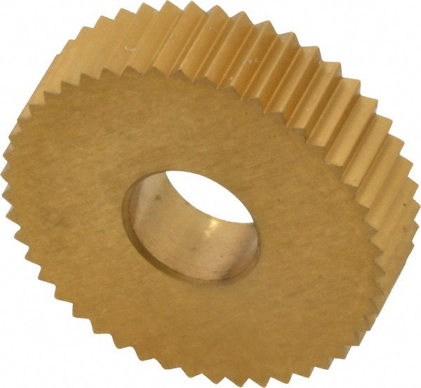 Dorian Tool 73310126510 Standard Knurl Wheel 3/4" Dia, 90 &deg Tooth Angle, 20 TPI, Straight, Cobalt