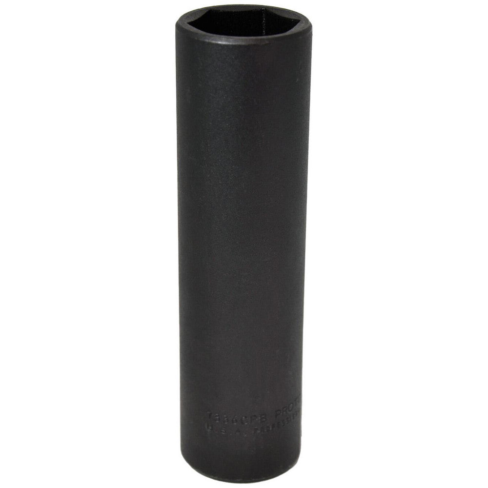 Proto J7336CPB Impact Socket 1/2" Drive, 1-1/8" Socket, Hex Drive