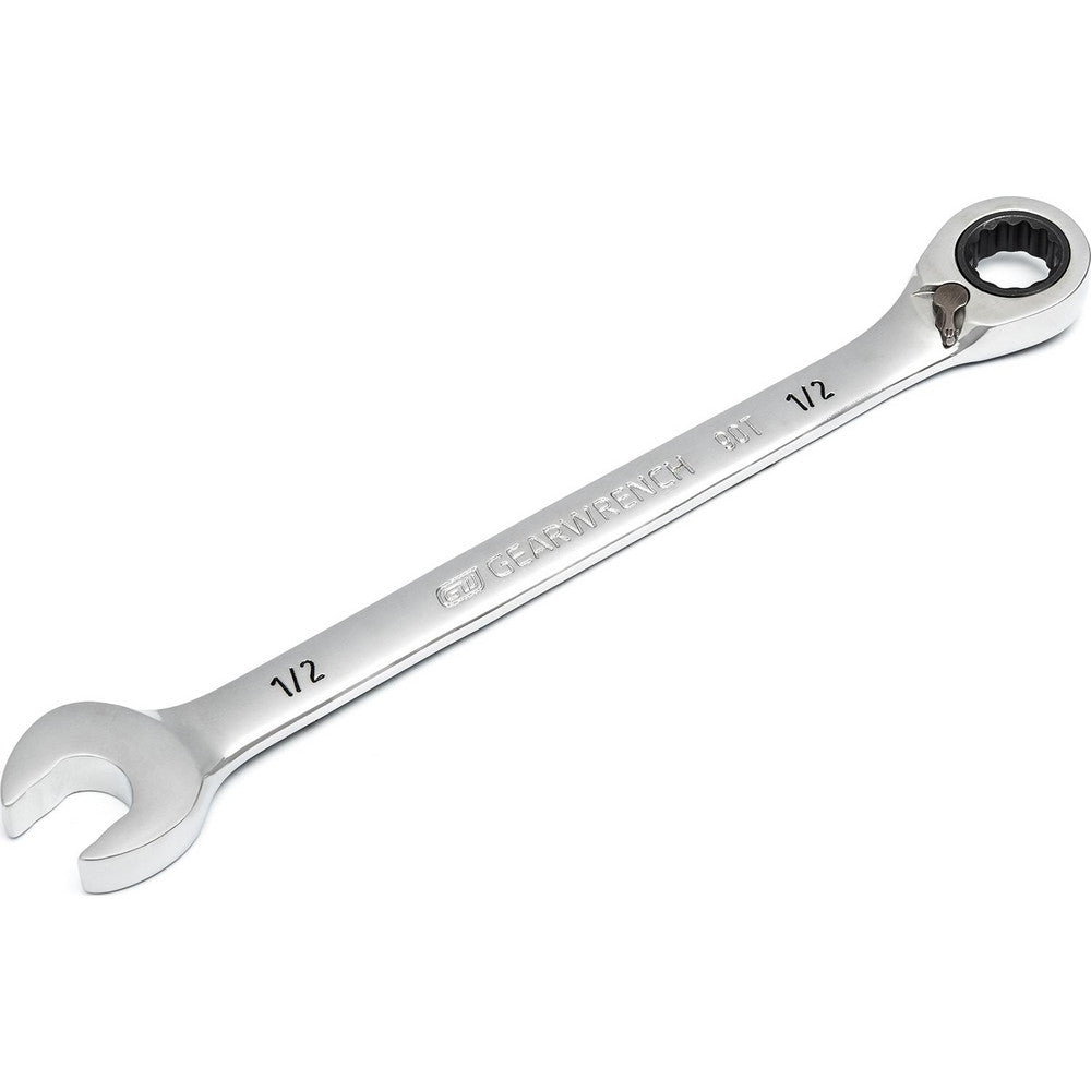 GEARWRENCH 86645 Combination Wrench 1/2" Head Size, 15 deg Offset