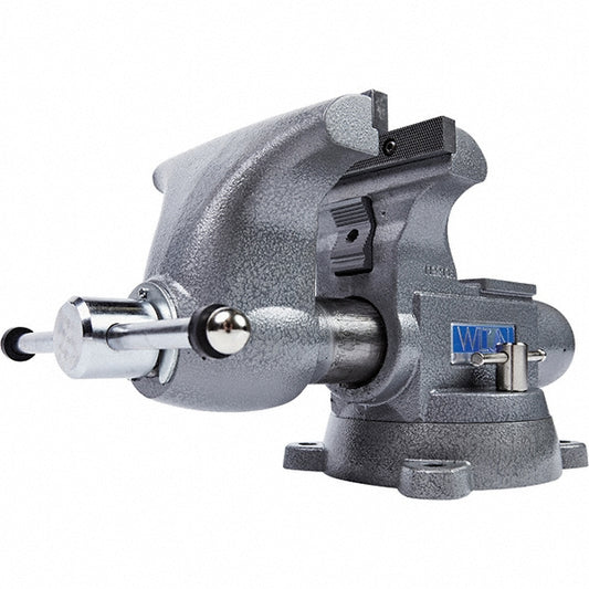 Wilton 28808 8" Jaw Width x 7-3/4" Jaw Opening, 5" Throat Depth, Bench & Pipe Combination Vise
