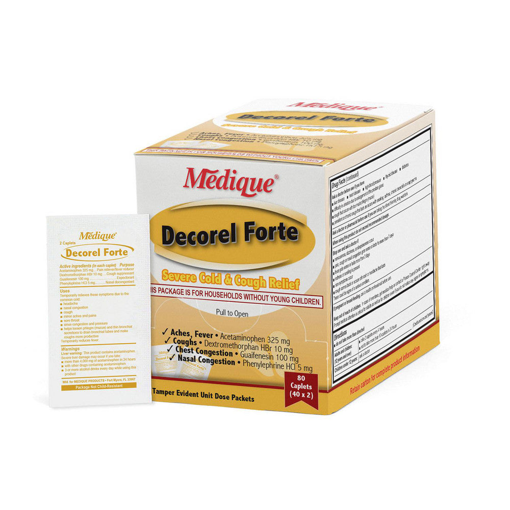 Medique 43580 2 Qty 50 Pack Decorel Forte Plus Tablets