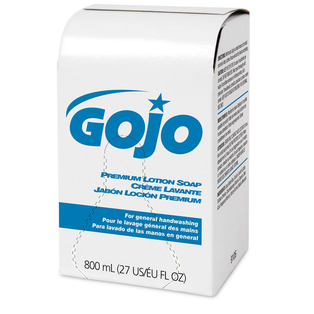GOJO 9106-12 800 mL Bag-in-Box, Soap