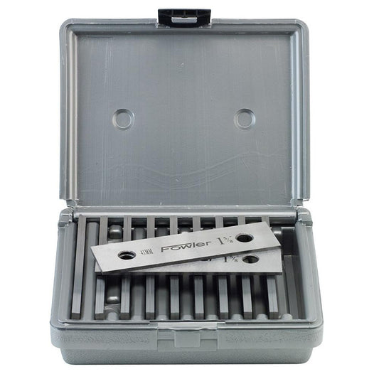 Fowler 52-437-125-0 20 Piece, 6 Inch Long x 1/8 Inch Thick, Alloy Steel Thin Parallel Set