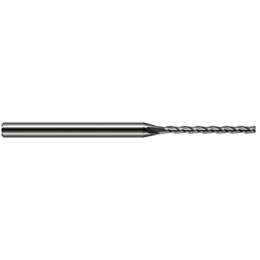 Harvey Tool 35862 Square End Mill 1/16" Dia, 61/64" LOC, 3 Flute, Solid Carbide