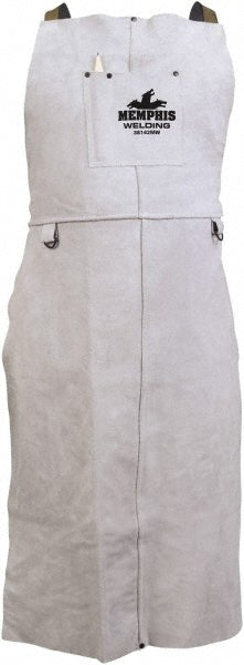 MCR Safety 38142MW Bib Apron 31 oz, Leather