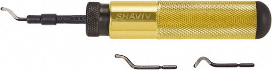 Shaviv 155-00019 Hand Deburring Tool Set 5 Pc, High Speed Steel