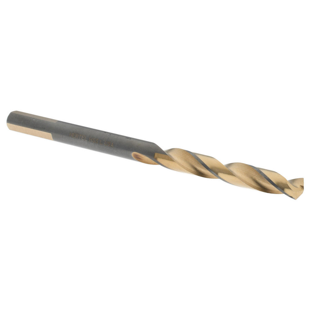 Hertel H95006211 Jobber Length Drill Bit Letter L (0.2900) Dia, 137 deg, HSS