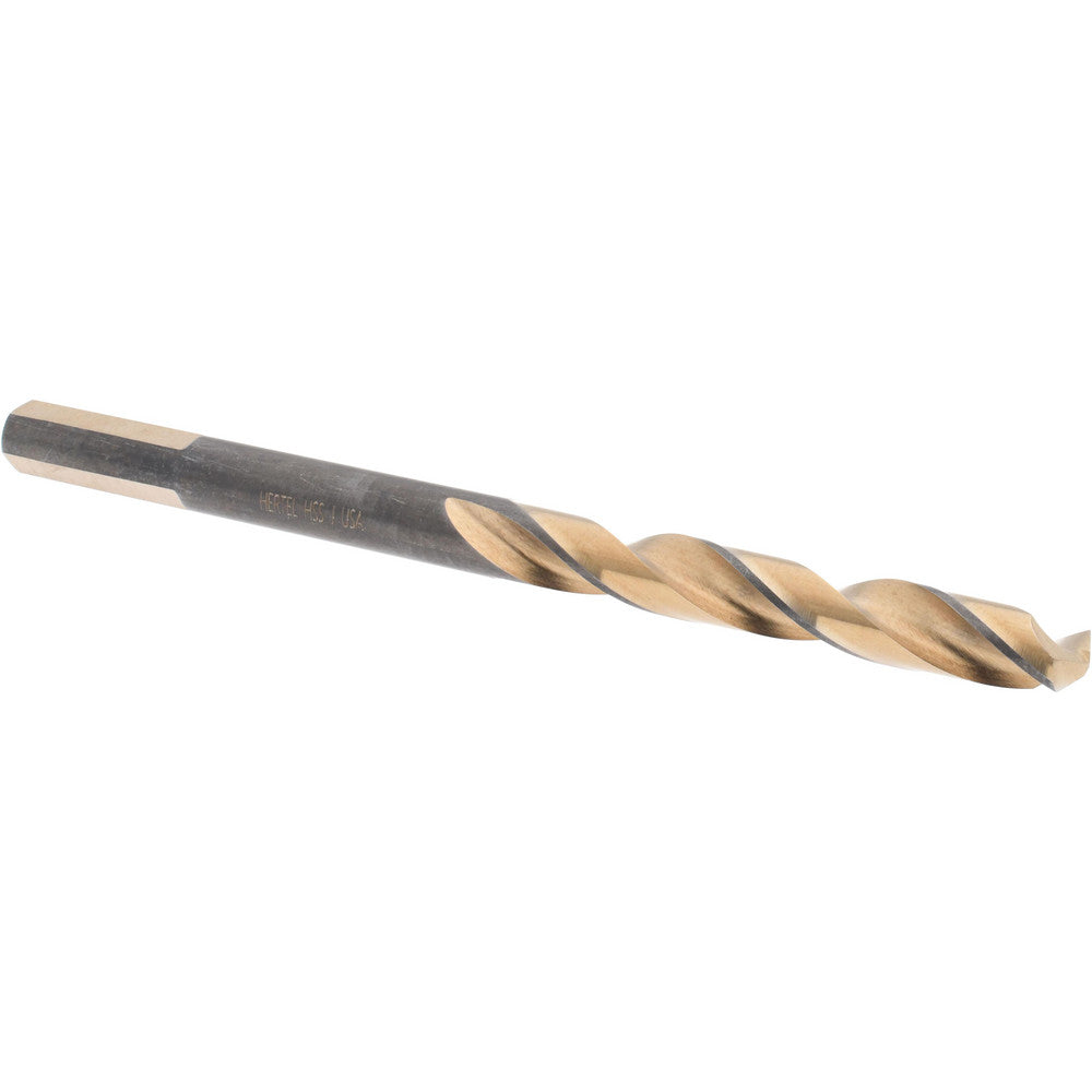 Hertel H95006209 Jobber Length Drill Bit Letter J (0.2770) Dia, 137 deg, HSS