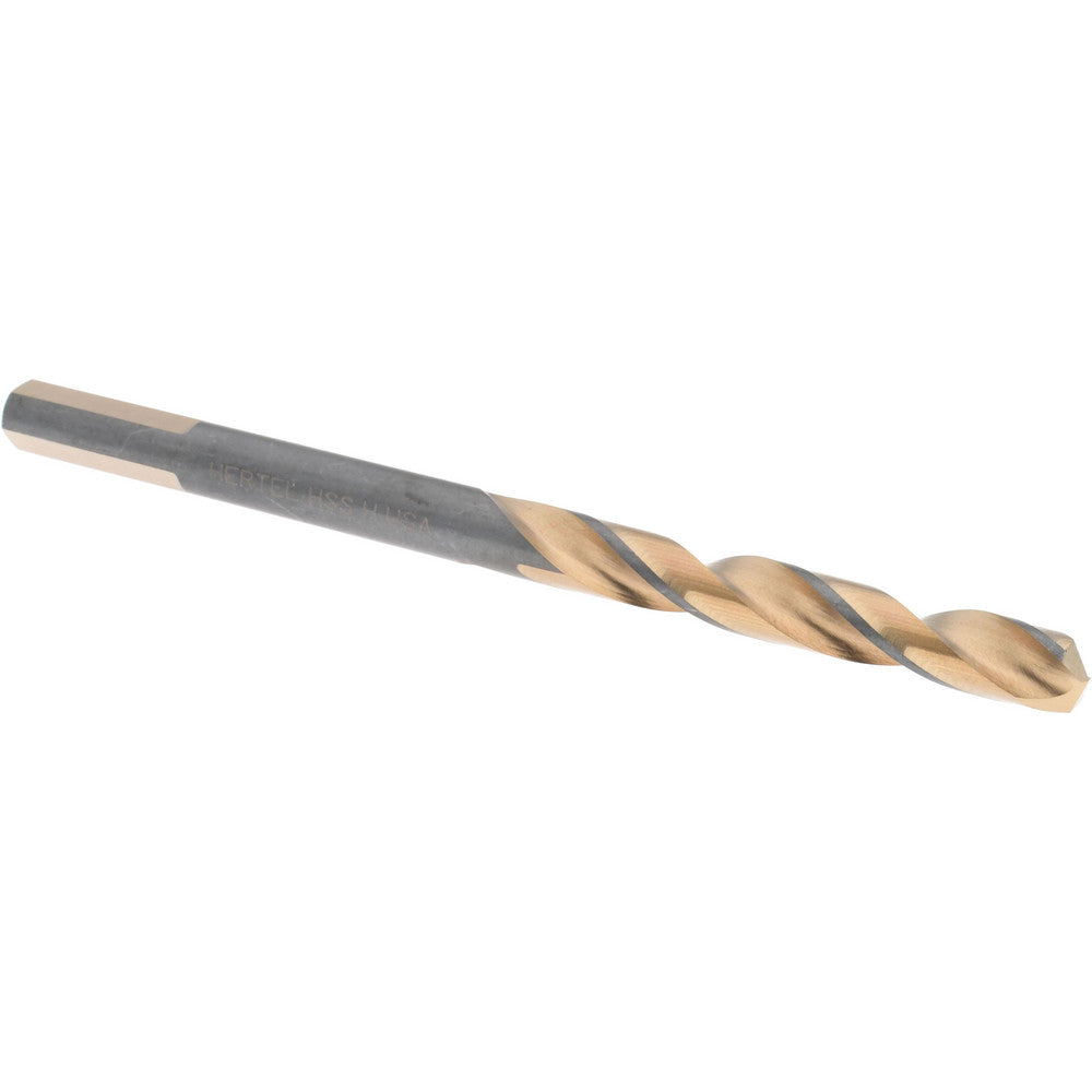 Hertel H95006207 Jobber Length Drill Bit Letter H (0.2660) Dia, 137 deg, HSS