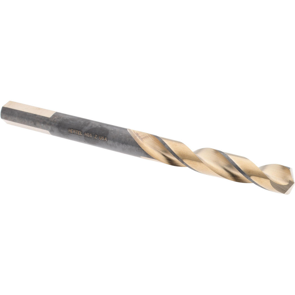 Hertel H95006225 Jobber Length Drill Bit Letter Z (0.4130) Dia, 137 deg, HSS