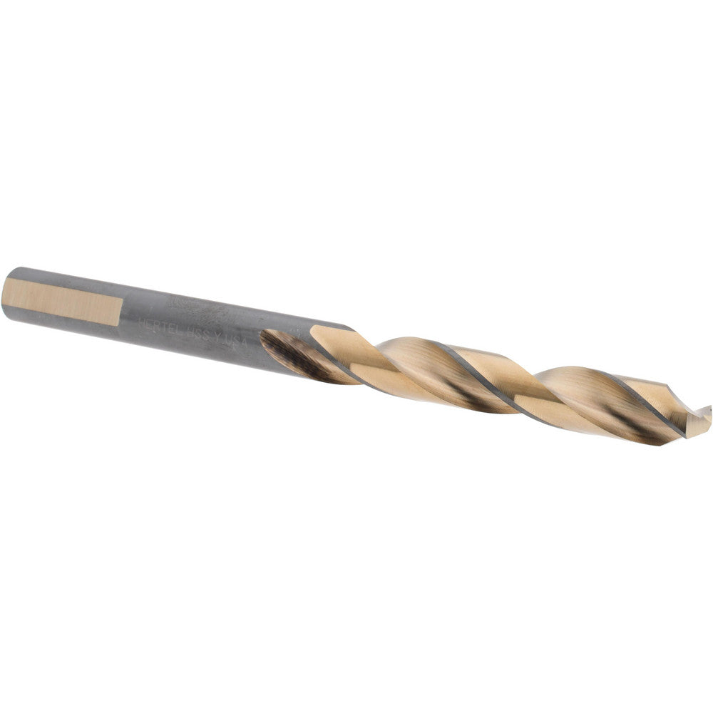 Hertel H95006224 Jobber Length Drill Bit Letter Y (0.4040) Dia, 137 deg, HSS
