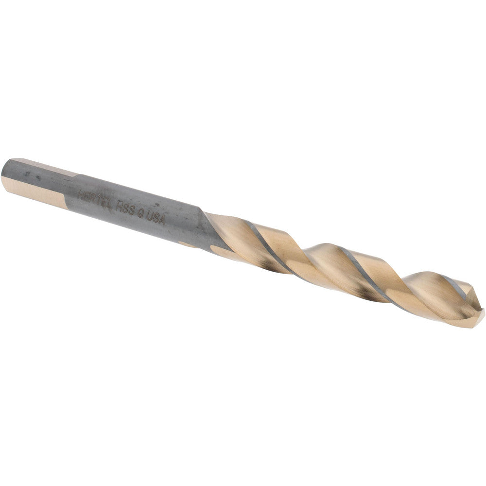 Hertel H95006216 Jobber Length Drill Bit Letter Q (0.3320) Dia, 137 deg, HSS