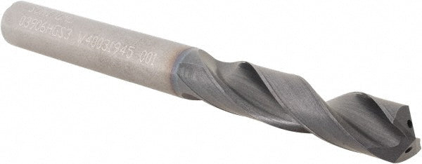 Sumitomo U101154 Screw Machine Length Drill Bit 25/64" (0.3906) Dia, 135 deg, Solid Carbide