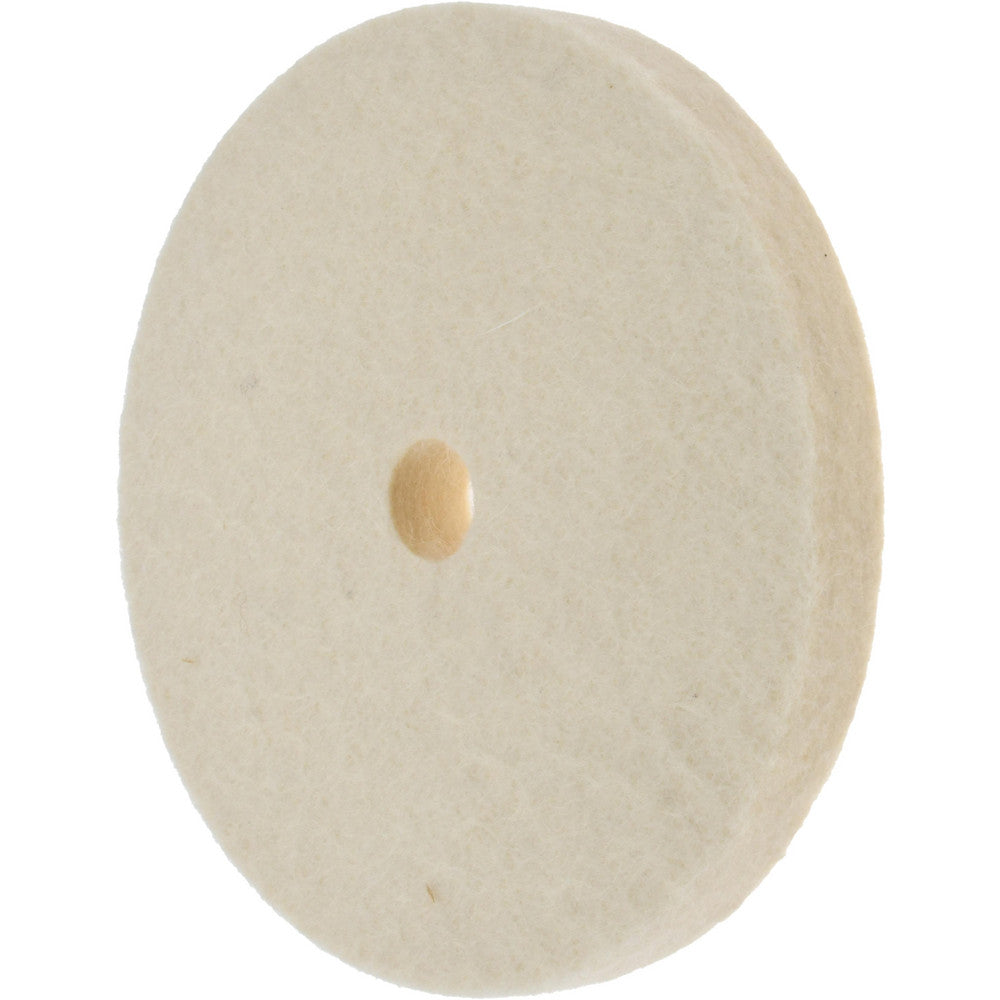 Value Collection 516004 Unmounted Polishing Buffing Wheel 4" Dia, 1/2" Thick, 1/2" Arbor Hole Dia