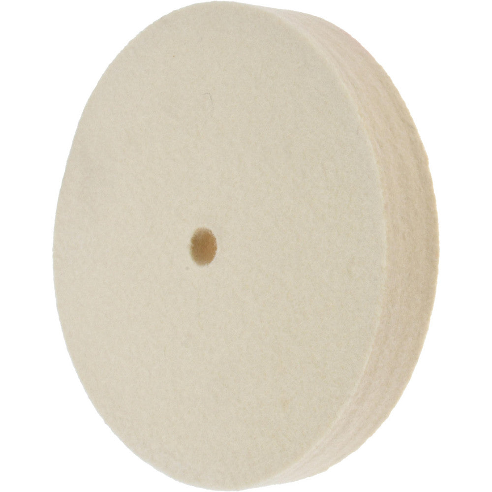 Value Collection 516022 Unmounted Polishing Buffing Wheel 6" Dia, 1" Thick, 1/2" Arbor Hole Dia