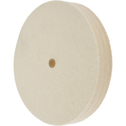 Value Collection 516022 Unmounted Polishing Buffing Wheel 6" Dia, 1" Thick, 1/2" Arbor Hole Dia