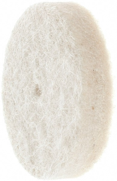 Value Collection 516069 Unmounted Polishing Wheel Buffing Wheel 1" Dia, 1/4" Thick, 1/4" Arbor Hole Dia