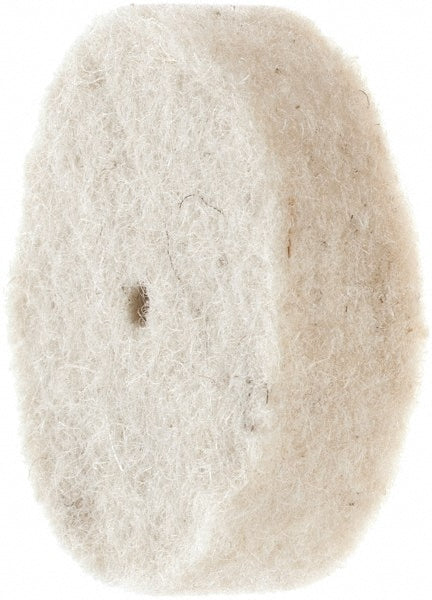 Buffalo Felt Corp 2 01004 04511 4 1" Diam x 1/4" Thick Unmounted Buffing Wheel
