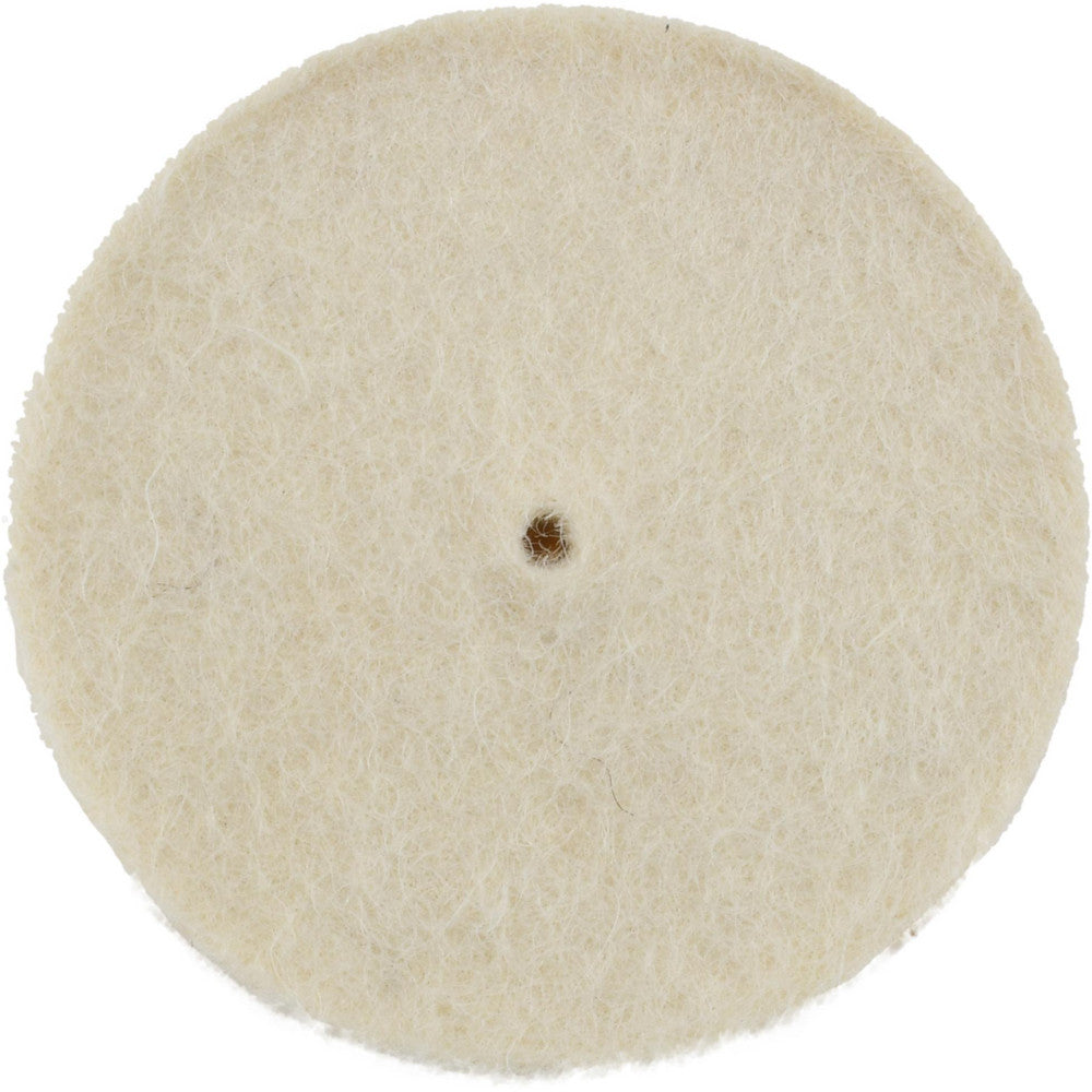 Value Collection 516071 Unmounted Polishing Buffing Wheel 1-1/2" Dia, 1/4" Thick, 1/4" Arbor Hole Dia
