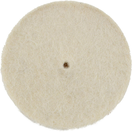Value Collection 516071 Unmounted Polishing Buffing Wheel 1-1/2" Dia, 1/4" Thick, 1/4" Arbor Hole Dia