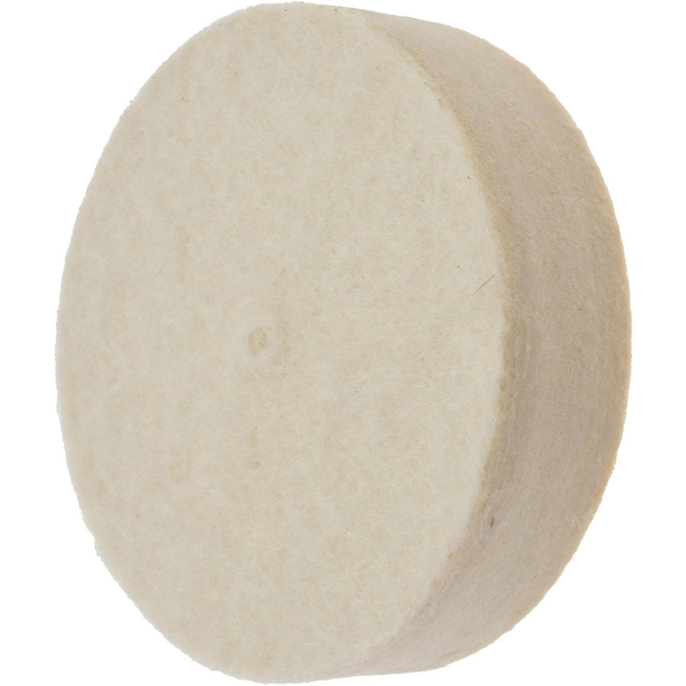 Value Collection 516076 Unmounted Polishing Buffing Wheel 2" Dia, 1/2" Thick, 1/2" Arbor Hole Dia
