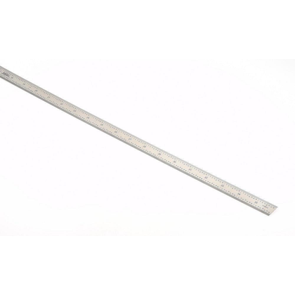 SPI 13-953-5 Steel Rule 36" OAL, 4R Graduation, Flexible, 3/4" OAW
