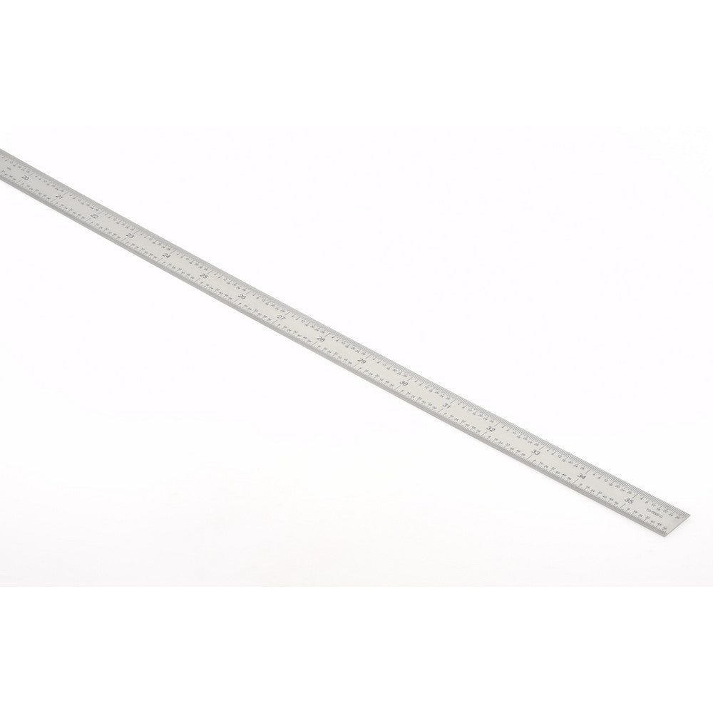 SPI 13-955-0 Steel Rule 36" OAL, 16R Graduation, Flexible, 3/4" OAW