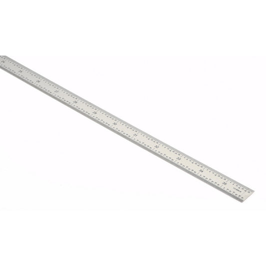 SPI 13-956-8 Steel Rule 36" OAL, English & Metric Graduation, Flexible, 3/4" OAW