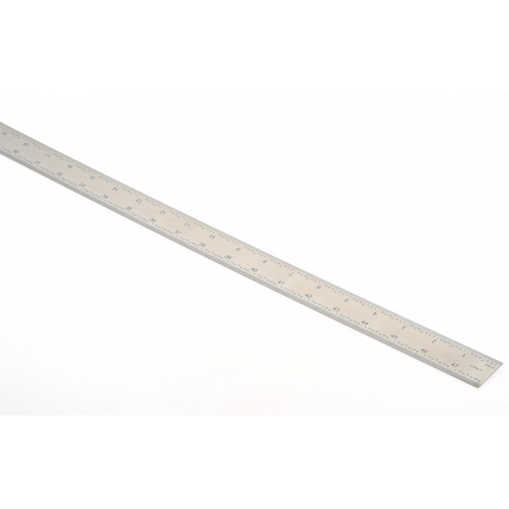 SPI 13-958-4 Steel Rule 48" OAL, 4R Graduation, Rigid, 1-1/4" OAW