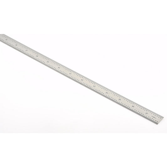 SPI 13-960-0 Steel Rule 48" OAL, 4R Graduation, Flexible, 3/4" OAW