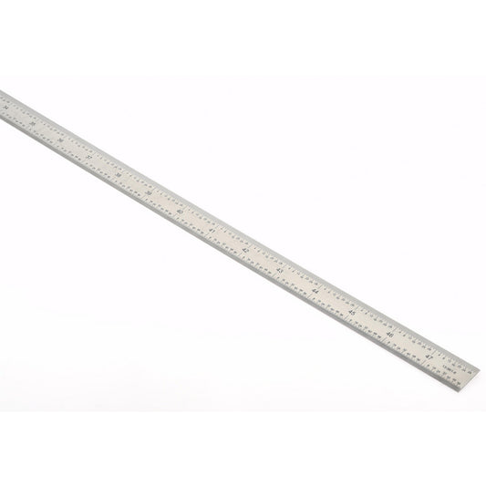 SPI 13-961-8 Steel Rule 48" OAL, English & Metric Graduation, Flexible, 3/4" OAW