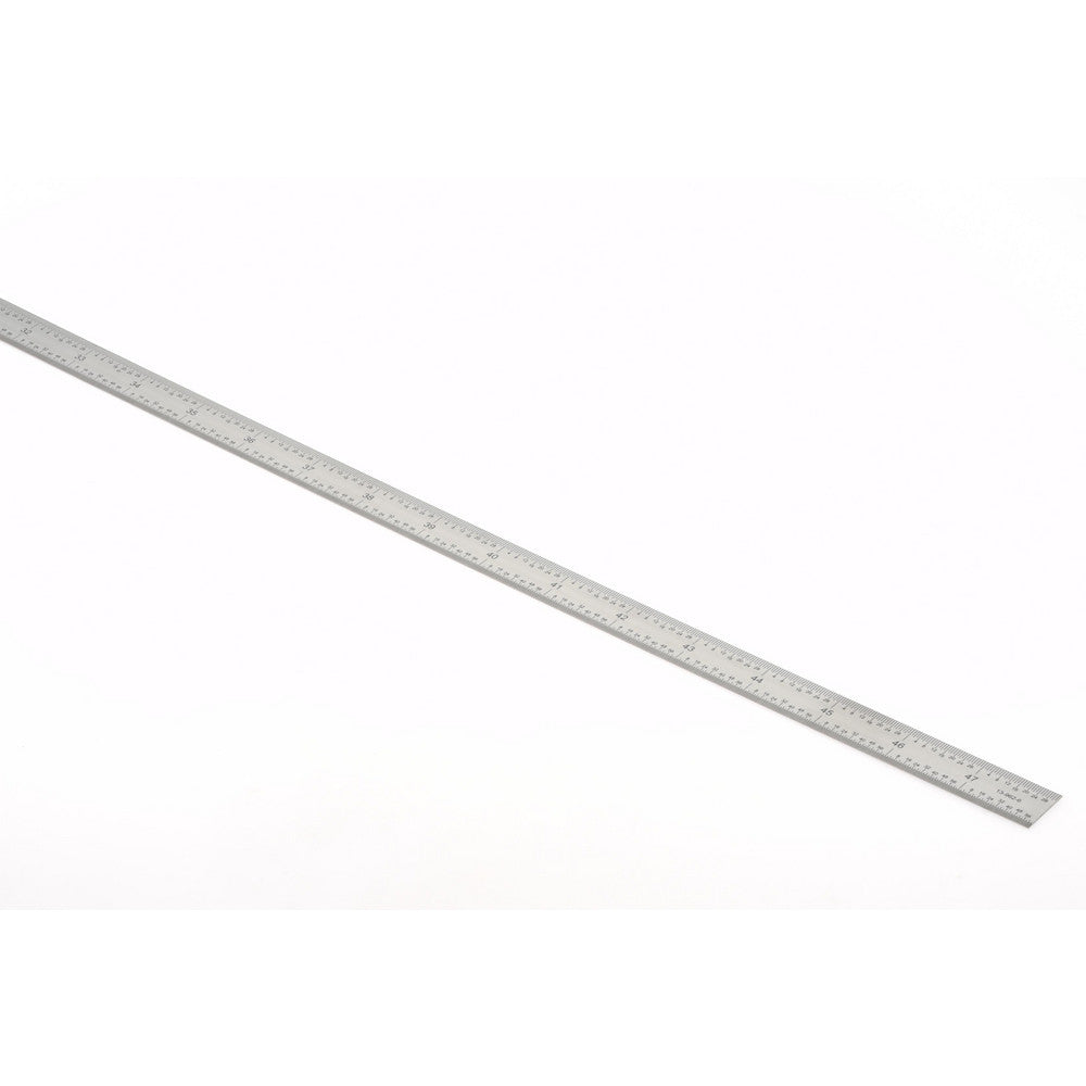 SPI 13-962-6 Steel Rule 48" OAL, 5R Graduation, Flexible, 3/4" OAW
