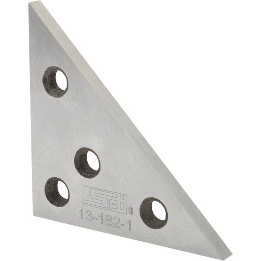 SPI 13-182-1 90&deg Angle, 4-1/4 Inch Long, 1/4 Inch Thick, Steel, Angle Block