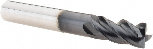 Iscar 5623017 Corner Radius End Mill 12.00 mm Dia, 24.00 mm LOC, 0.60 mm Radius, 4 Flute, Solid Carbide