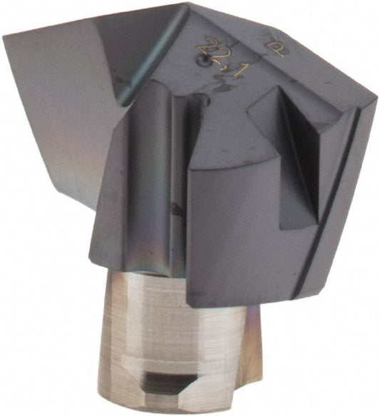 Iscar 5509127 Replaceable Drill Tips ICP0870 IC908, 0.8700" Dia, 22.10 mm Dia, 140 deg Point,  IC908