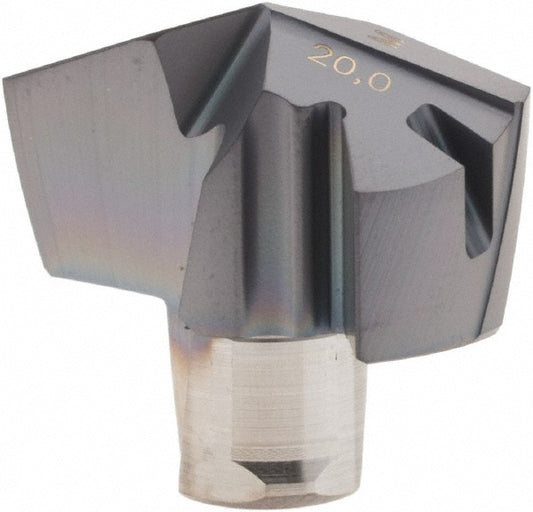 Iscar 5506703 Replaceable Drill Tips ICM0787 IC908, 0.7870" Dia, 19.99 mm Dia, 140 deg Point,  IC908